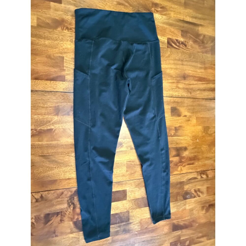 American Eagle Women’s M Black Pocket Leggings High Rise Active Yoga Pants